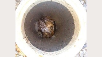 小美玉市 個人宅 排水管高圧洗浄
